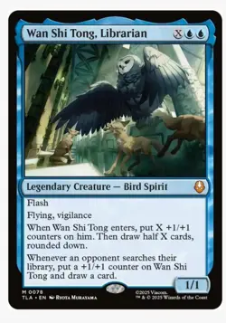 1x MTG Wan Shi Tong, Librarian - Avatar Mythic! NM Mint! Ships Fast - Image 1