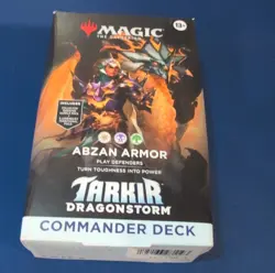 Magic: The Gathering Tarkir Dragonstorm Abzan Armor Commander Deck Foils - Image 1