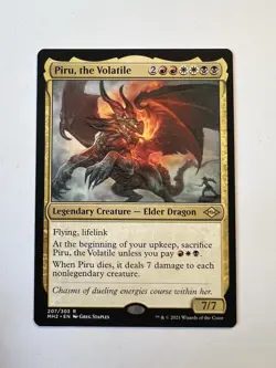 Piru, the Volatile - MTG Modern Horizons 2 - NM - Image 1