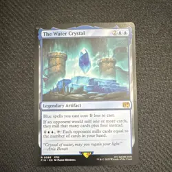 Magic: The Gathering The Water Crystal Legendary Artifact Rare 0085 Final Fanta… - Image 1