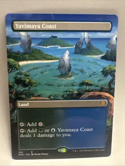 Yavimaya Coast (Borderless) Dominaria United Regular - Image 1