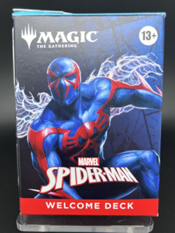 2025 SDCC Magic: The Gathering MtG x Spider-Man USED Black Welcome Starter Deck - Image 1