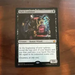 Wizards Magic: The Gathering Dark Confidant Mythic Modern Masters 2015 Foil - Image 1