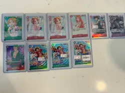 One Piece TCG JP Lot Of 10 - Image 1