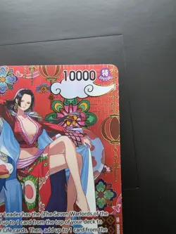 One Piece OP14-112 Boa Hancock SP English Card Azure Sea's Seven - Image 3