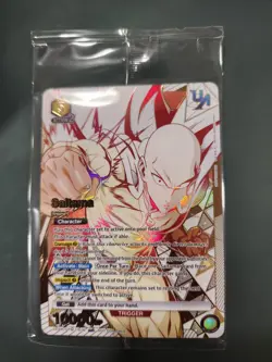 Union Arena One Punch Man Rare Battle Saitama UAPR/OPM-1-018 SEALED! - Image 1