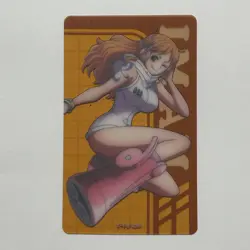 S5424 Nami Japanese One Piece Memorial Collection Clear Card M4 - Image 2