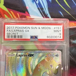 Pokemon TCG Lapras GX Holo Secret Rare Card Sun & Moon Base Set 151/149 - Image 4