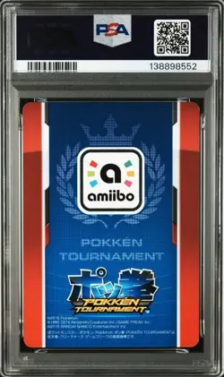 PSA10 Dark Mewtwo Pokken Amiibo Card Pokemon 2016 Nintendo Promo Japanese - Image 2
