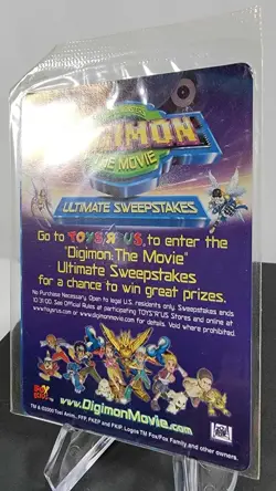 Digimon : The Movie - Rare Promo DIGI-BATTLE Card Factory Sealed Pack - Image 2