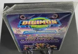 Digimon : The Movie - Rare Promo DIGI-BATTLE Card Factory Sealed Pack - Image 4