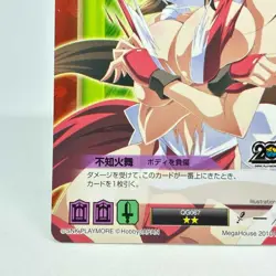 QG067 Body injury MAI SHIRANUI Queen's Blade The Duel system Trading Card SNK - Image 4