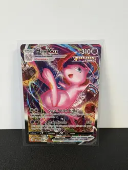 Pokemon Mew VMAX Alternate Art Secret Rare Holo Fusion Strike 269/264 Card - Image 1