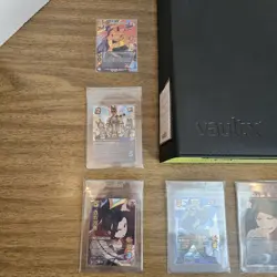My Hero Academia Tcg Card Lot With Vault X Binder And 50 Double Sided Card Pages - Image 2