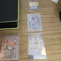 My Hero Academia Tcg Card Lot With Vault X Binder And 50 Double Sided Card Pages - Image 4