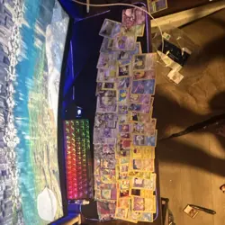 Pokemon TCG Mixed Card Lot Pikachu Mewtwo Jolteon Machoke Golduck Regular & Holo - Image 1