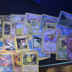 Pokemon TCG Mixed Card Lot Pikachu Mewtwo Jolteon Machoke Golduck Regular & Holo - Image 5