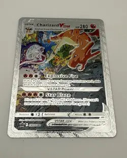 Charizard VSTAR SWSH262 SWSH: Sword & Shield Promo Textured Metallic Foil Card - Image 2