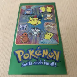 Pokemon Topps TV Animation Edition Series 2 Jumbo Holo Cards Complete Set Of 5 - Image 2