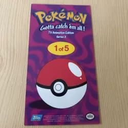 Pokemon Topps TV Animation Edition Series 2 Jumbo Holo Cards Complete Set Of 5 - Image 3