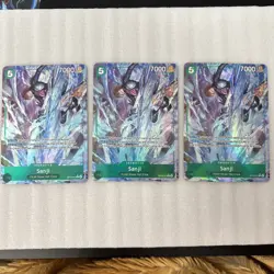 One Piece Carrying On His Will Card OP13-027 Sanji Alternate Art - Image 1