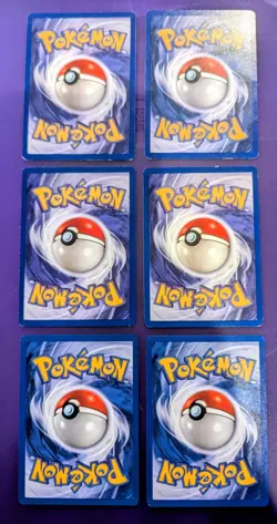 6x Vintage Pokemon Card Lot - WOTC Team Rocket Gym Challenge - MP/HP Condition - Image 2