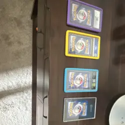 Pokemon TCG 4 Card Lot Base Set 1st Edition Mewtwo Nidoking Articuno Hitmonchan - Image 2