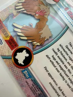 FEAROW #22 - BLUE Logo - NON-HOLO - SERIES 1 - TOPPS Pokemon Card - NM - Image 3