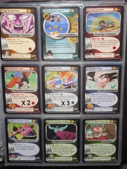 Vintage Dragon Ball Z Trunks & Frieza's Battle Sim Card Lot *CHARITY DONATION* - Image 1