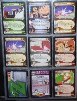 Vintage Dragon Ball Z Trunks & Frieza's Battle Sim Card Lot *CHARITY DONATION* - Image 2