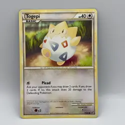 Pokemon Card Togepi Undaunted Common 70/90 - Image 1