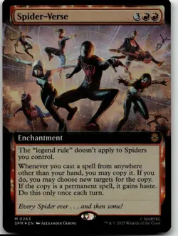 MTG: Spider-Verse (Extended Art) - Marvel's Spider-Man #263 M Foil NM - Image 1