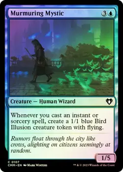 MTG - Murmuring Mystic - Foil - Commander Masters - Magic the Gathering - Image 1