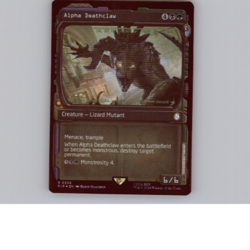 MTG - Alpha Deathclaw - Showcase - Foil - Free P+P - Image 1