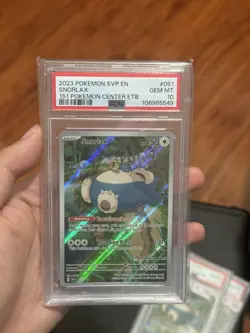 Snorlax - 051 (Pokemon Center Exclusive) 051 Sv: Scarlet & Violet Promo Cards... - Image 1