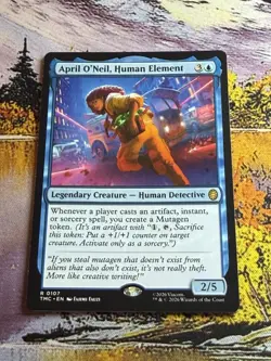 April O’Neil, Human Element Mtg Turtle Team Up TMNT - Image 3