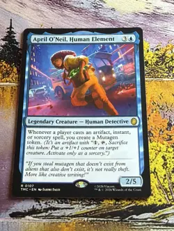 April O’Neil, Human Element Mtg Turtle Team Up TMNT - Image 4