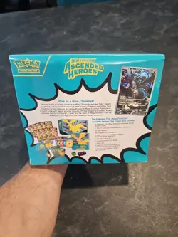 Pokemon TCG Mega Evolution Ascended Heroes ETB Elite Trainer Box Factory Sealed - Image 3