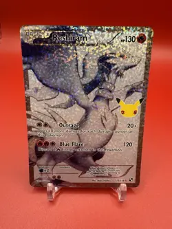Pokemon TCG Reshiram 113/114 Holo Rare Celebrations: Classic Collection NM/MT - Image 1