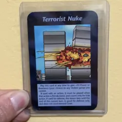 Illuminati New World Order INWO Card Game TERRORIST NUKE - Image 1