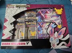 Pokemon TCG Celebrations Collection Box Dark Sylveon V Factory Sealed - Image 1