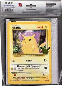 POKEMON 25th ANNIVERSARY FIRST PARTNER COLLECTORS’S NOTEBOOK BRAND NEW! SEALED! 820650809606 - Image 1