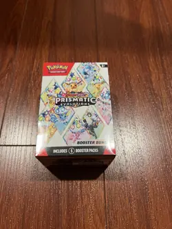 Pokemon TCG Scarlet & Violet Prismatic Evolutions Booster Bundle Sealed - Image 1