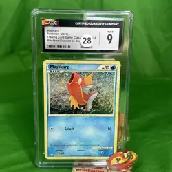 Magikarp Holo (006/034) - CGC 9 - 2023 blastoise/Suicune ex Deck - Pokemon - Image 2