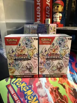 Pokemon TCG Prismatic Evolutions Factory Sealed Booster Bundle Lot Of 2 - Image 1