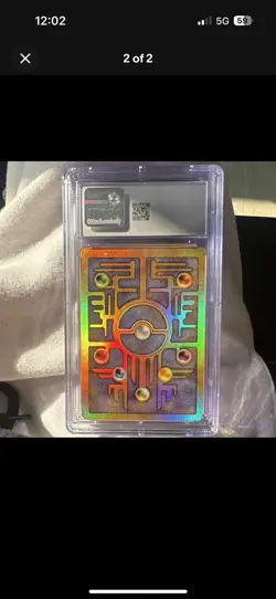 Pokemon Ancient Mew Movie 2000 Promo Holo CGC 8 - Image 2