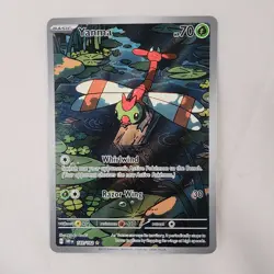 Yanma 183/182 Illustration Rare Full Art Holo SV10: Destined Rivals Pokemon TCG - Image 1