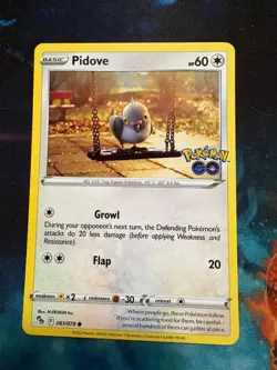 Pidove Common Pokemon GO 061/078 LP - Image 1