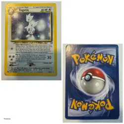 Togetic 16/111 - Neo Genesis 2000 Pokemon Holo Rare - LP - Vintage WOTC - Image 1