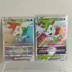 LOT OF 2 Pokemon Shaymin VSTAR 173/172 Holo Secret Rare FREE S/H - Image 1